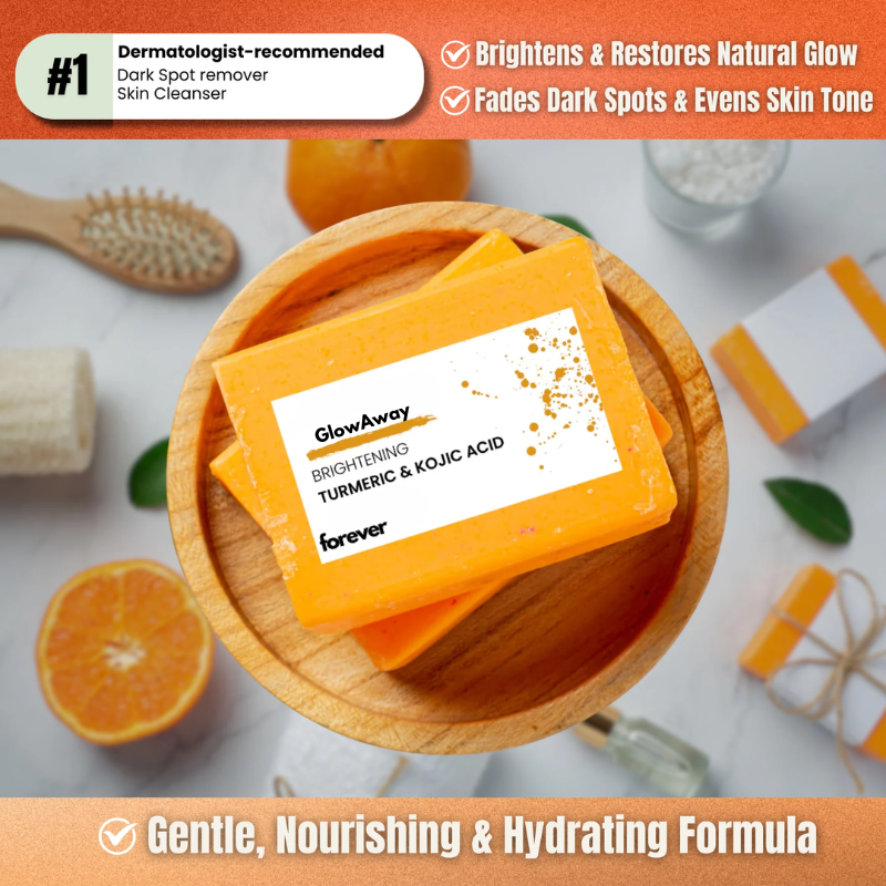 GlowAway™ Turmeric & Kojic Acid Brightening Soap